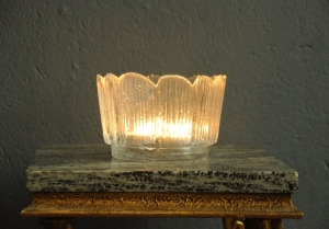 szklana misa swiecznik lampion na tealight  x